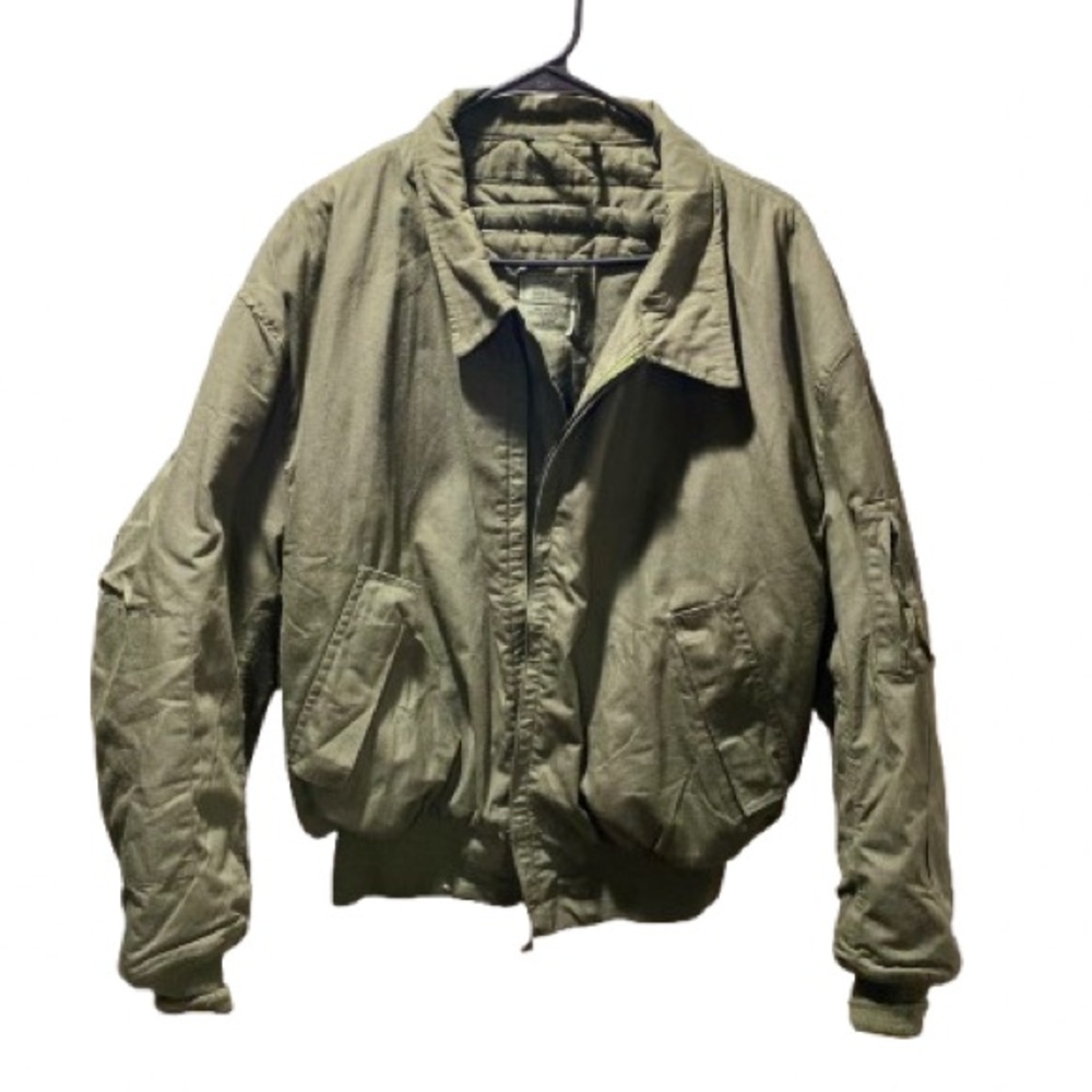 Vintage Military Combat Vehicle Tanker CVC Jacket Size XL/R US Army R-77.